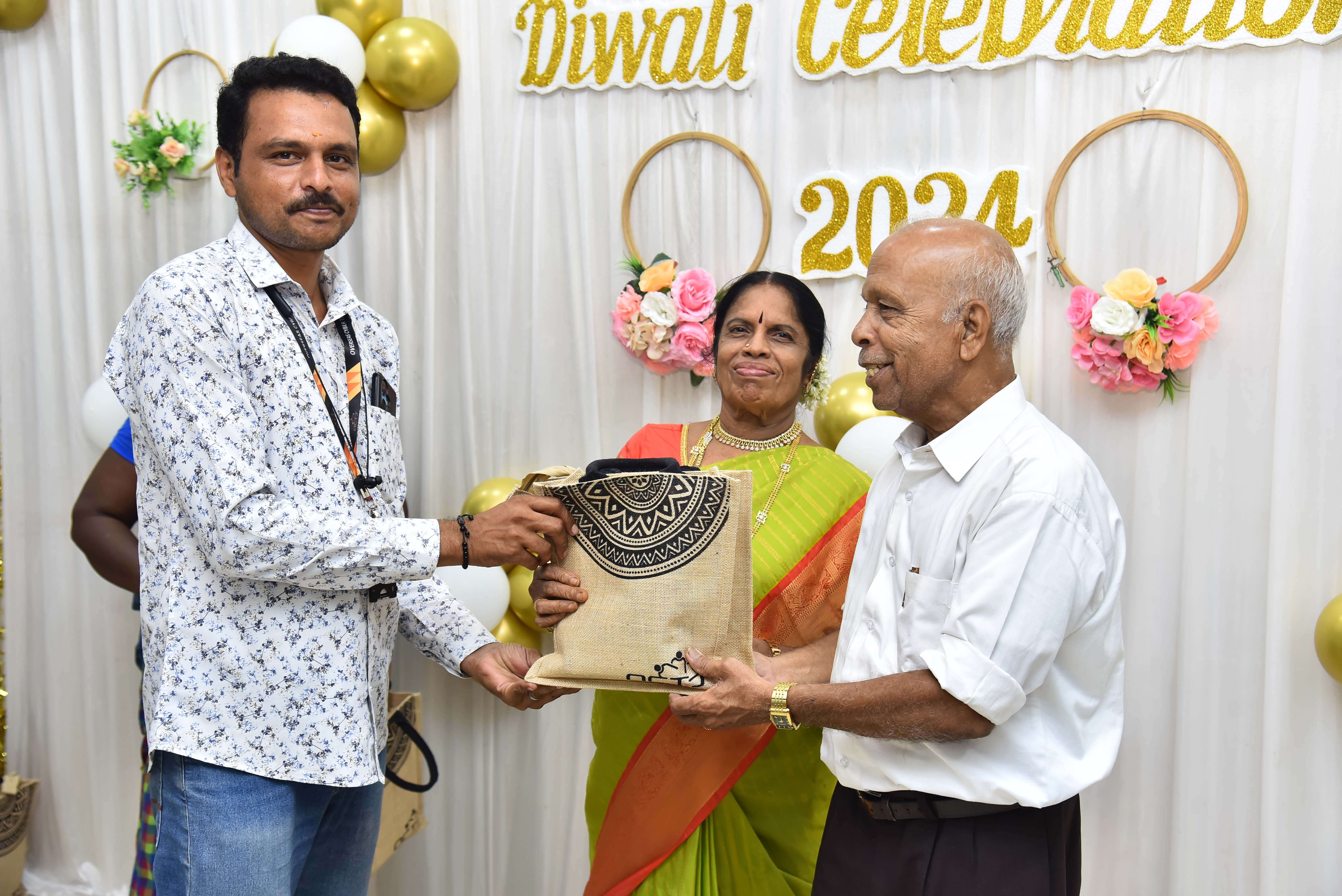 Diwali gift presentation