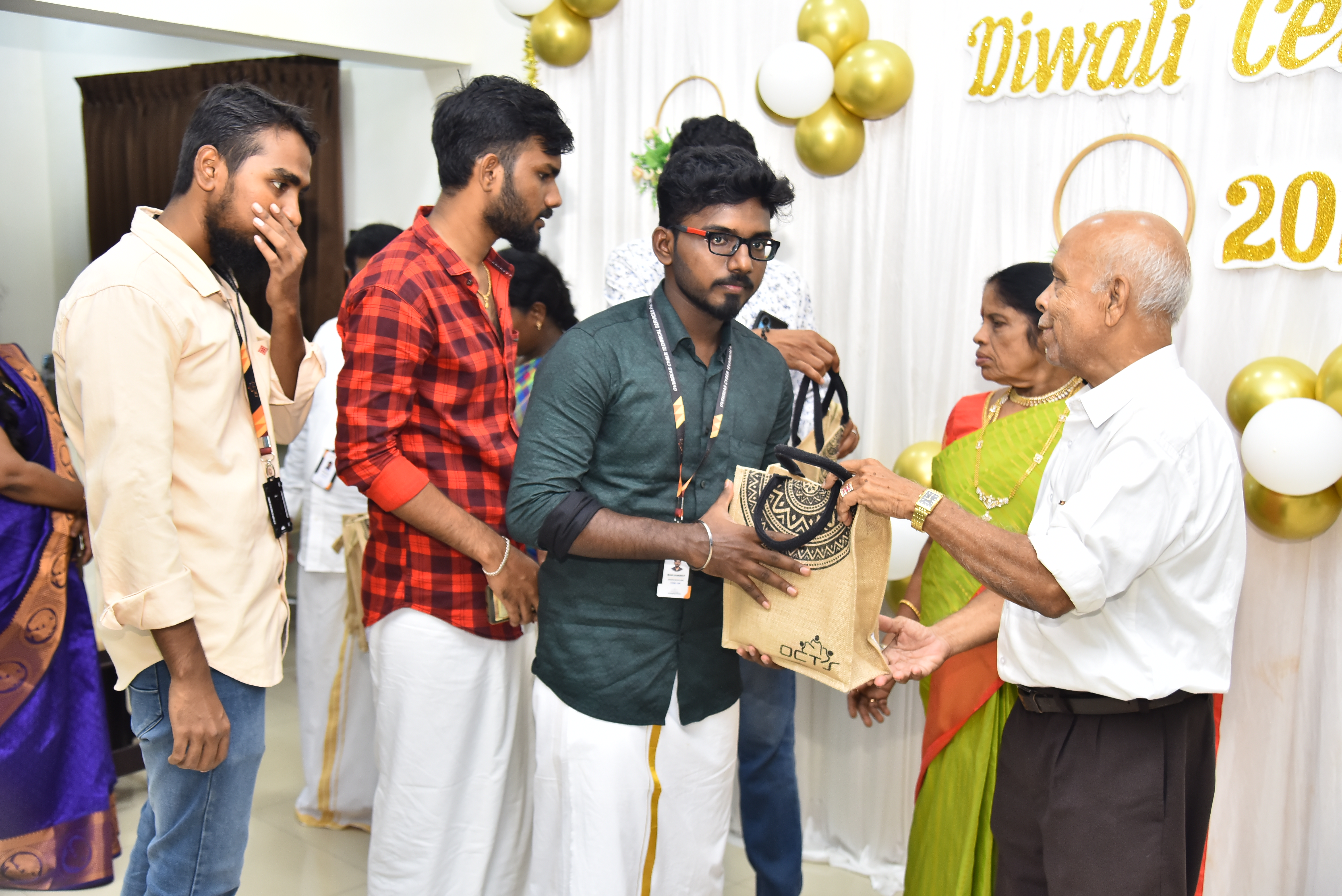 Diwali gift distribution